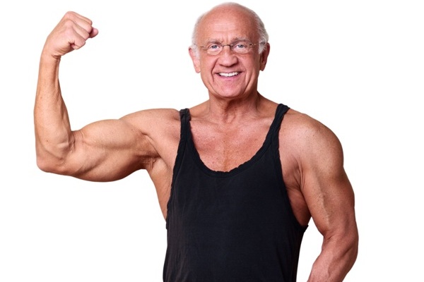 Cabeça de 70, corpo de 20 El Hombre