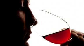 A etiqueta do vinho