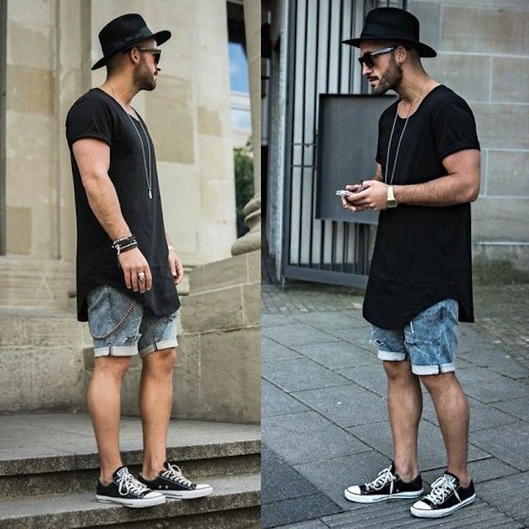 look com all star preto masculino