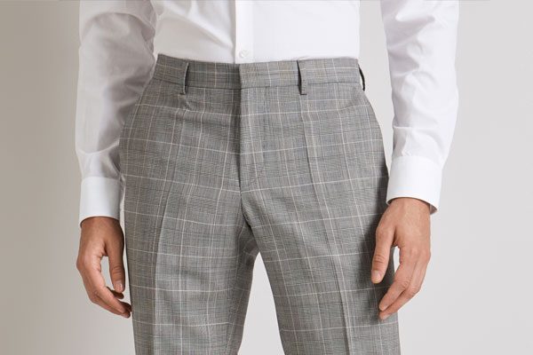 calças formais masculinas