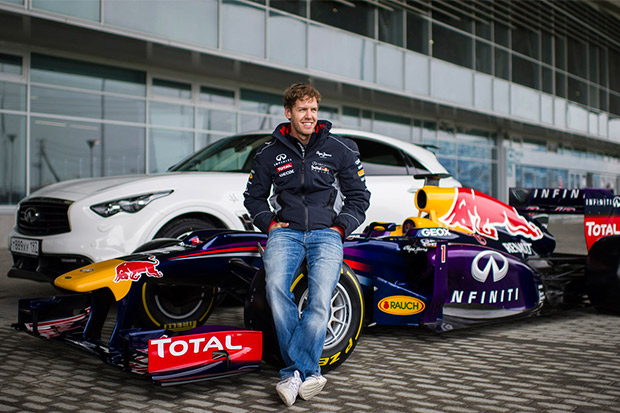 Os 4 carros usados por Sebastian Vettel fora das pistas