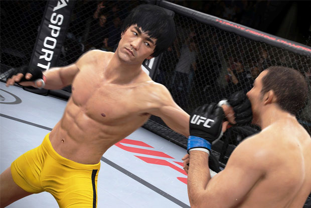 Jogar com Bruce Lee no game do UFC será simplesmente épico
