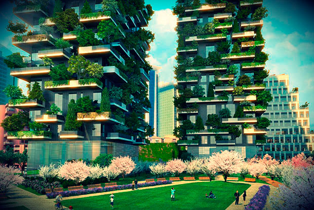 Primeira floresta vertical do mundo é a esperança da vida urbana