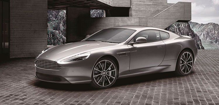 A Aston Martin fez uma versão ferrada do DB9 GT em homenagem ao James Bond