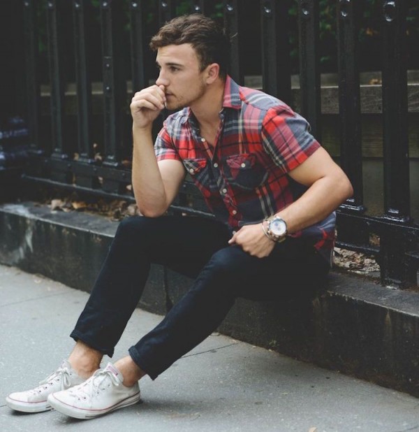 Macho Moda - Blog de Moda Masculina: Looks Masculinos com All Star, em  Alta! #PraInspirar