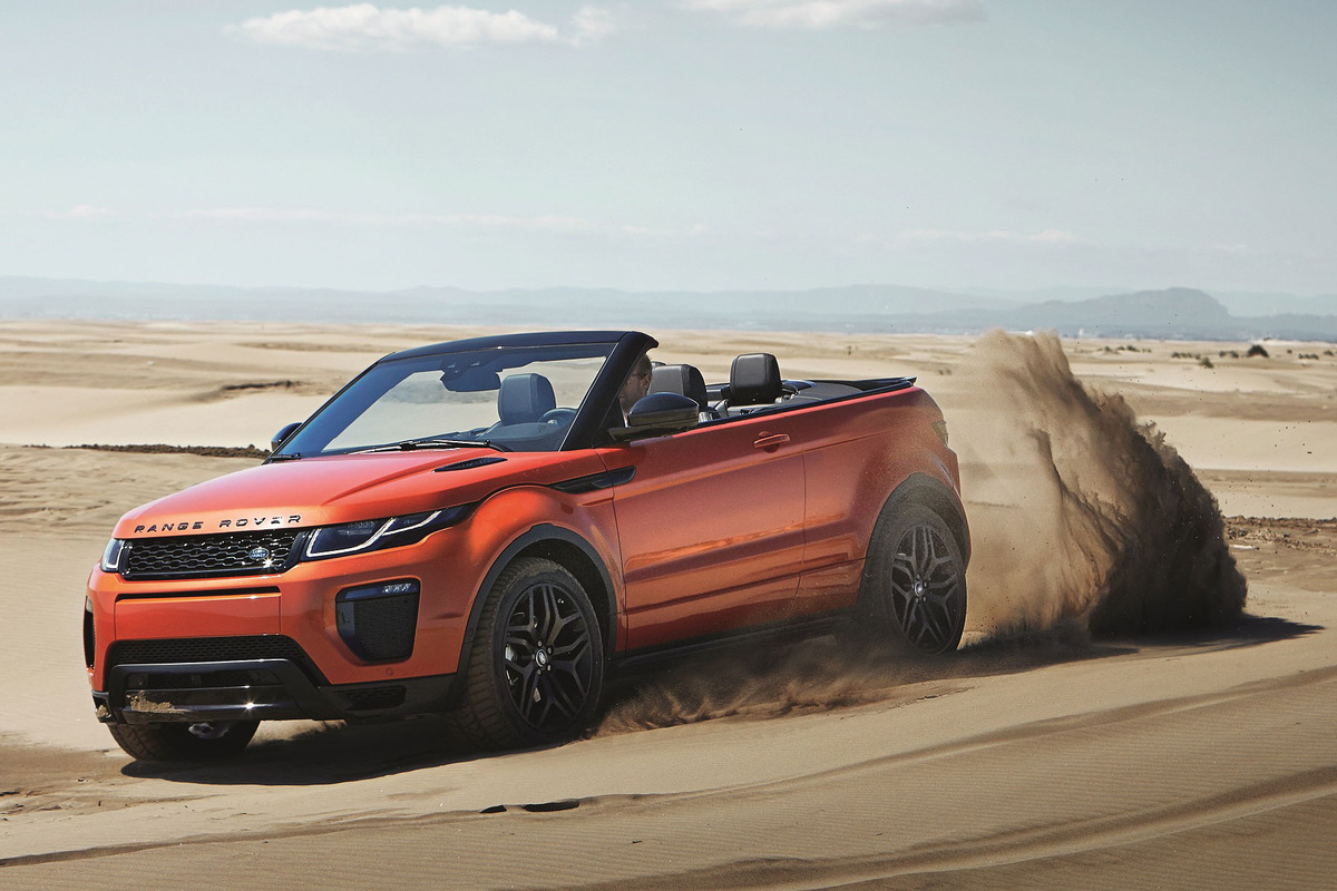 Que tal o Evoque conversível que a Land Rover lançou?