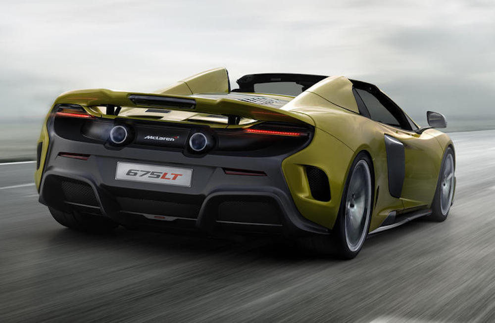 A nova McLaren 675LT Spider é uma máquina de respeito