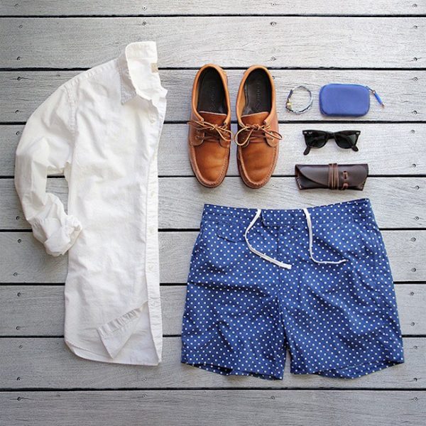 look masculino reveillon praia