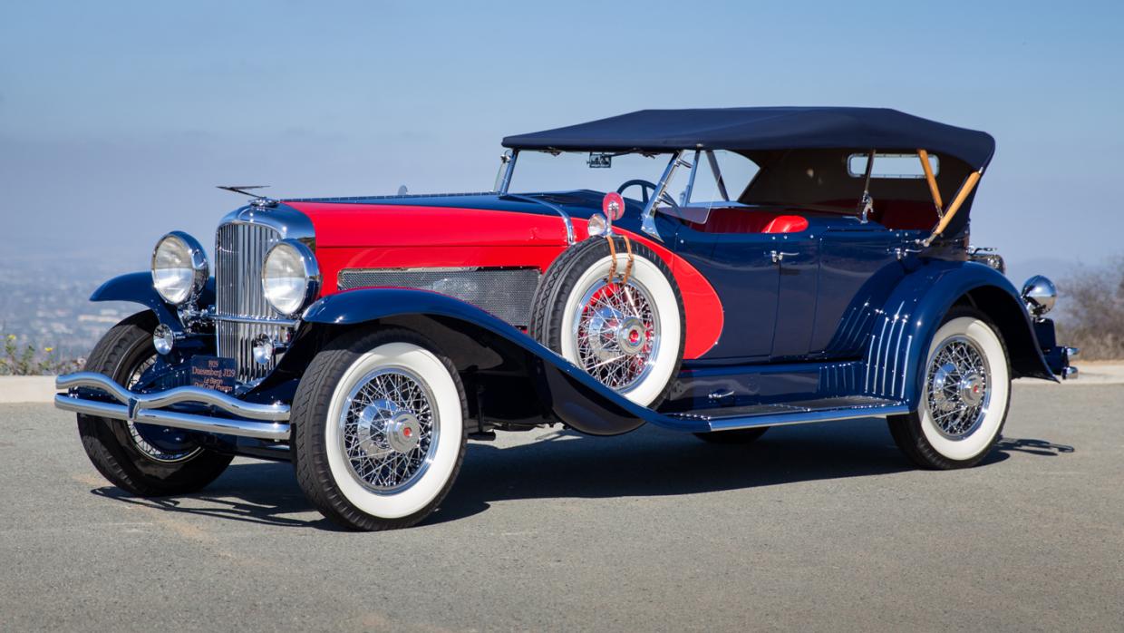 1929 Duesenberg Model J Dual Cowl Phaeton