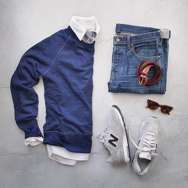 new balance look masculino combo