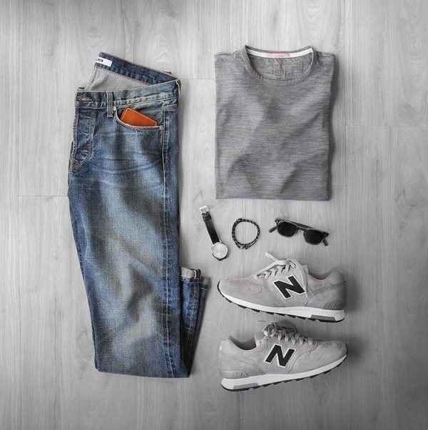 new balance look masculino combo