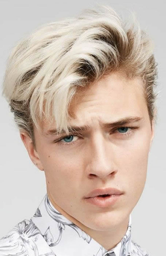 topete moderno corte de cabelo masculino