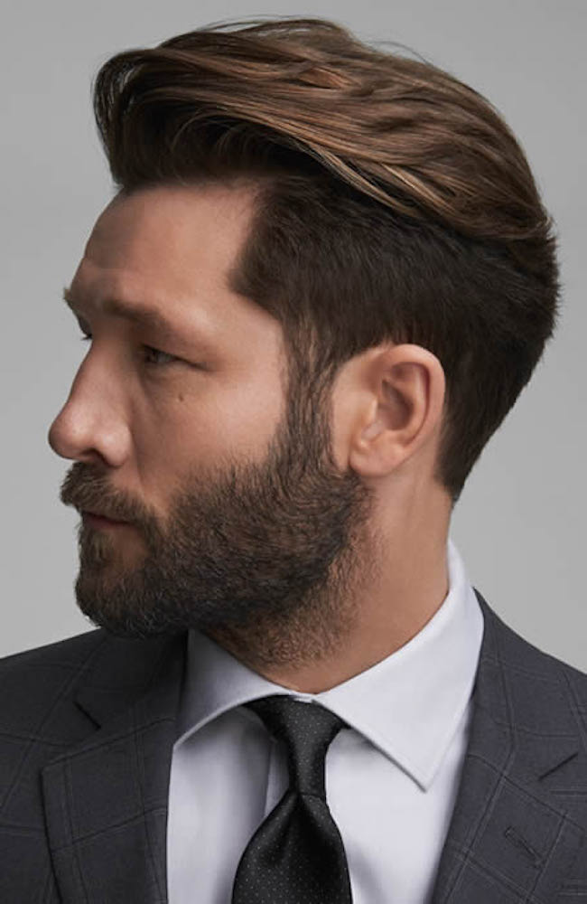 topete moderno corte de cabelo masculino