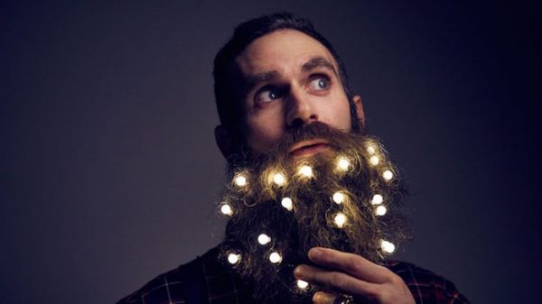 barba luzes natal