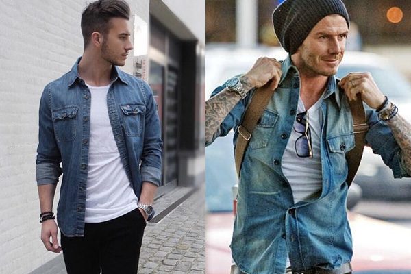 Como usar camisa jeans masculina? 6 combinações infalíveis