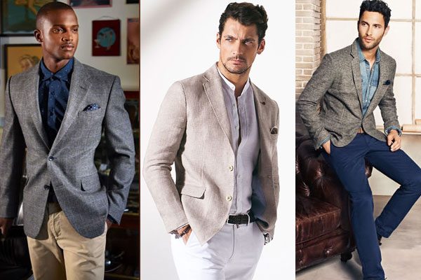 traje sport chic masculino