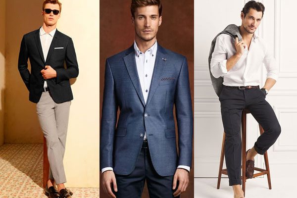 traje sport chic masculino