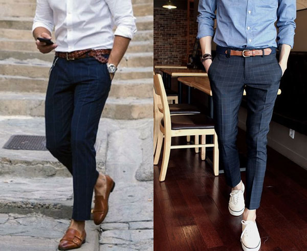 look calça social masculina