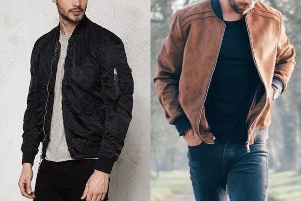 casaco masculino bomber