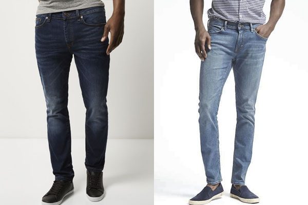 calça skinny calça slim jeans