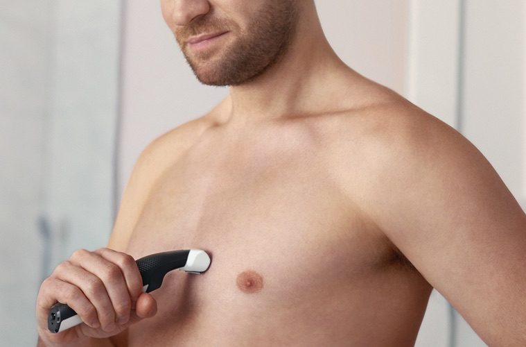 Os como corpo do todos pêlos raspar