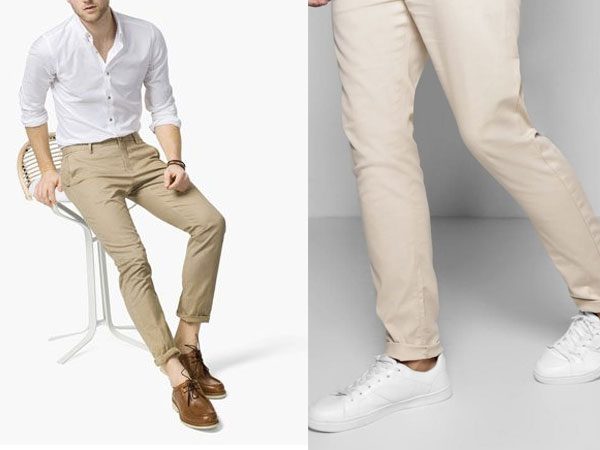 calça chino masculina