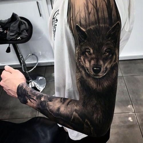 Tatuagem de lobo