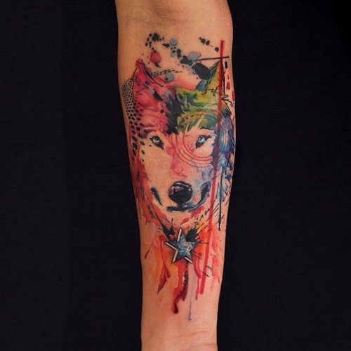 Tatuagem de lobo 20 ideias para se inspirar