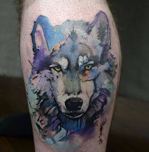 Tatuagem de lobo