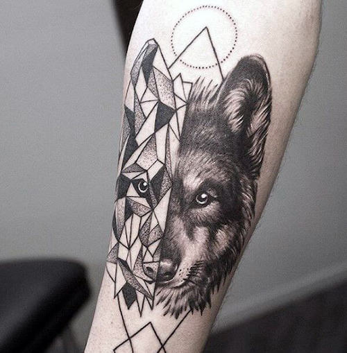 Tatuagem de lobo