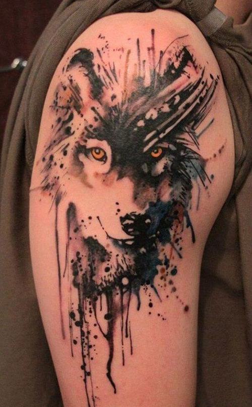 Tatuagem de lobo