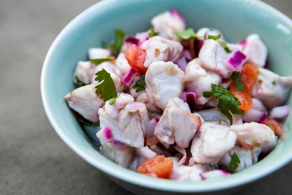 Ceviche receita