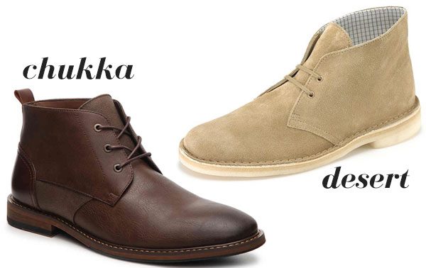 chukka boots masculina