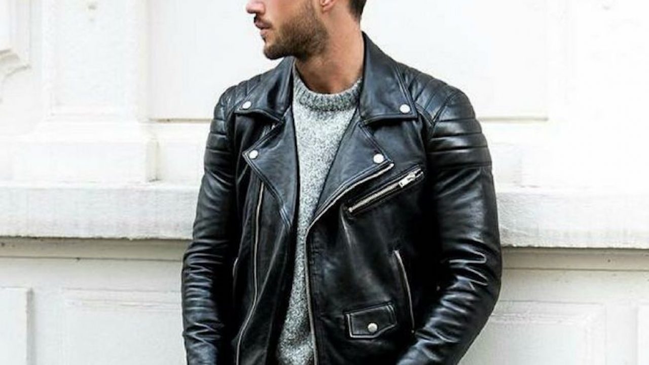 jaqueta de couro perfecto masculina