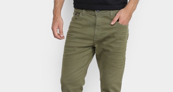 Calça masculina cores