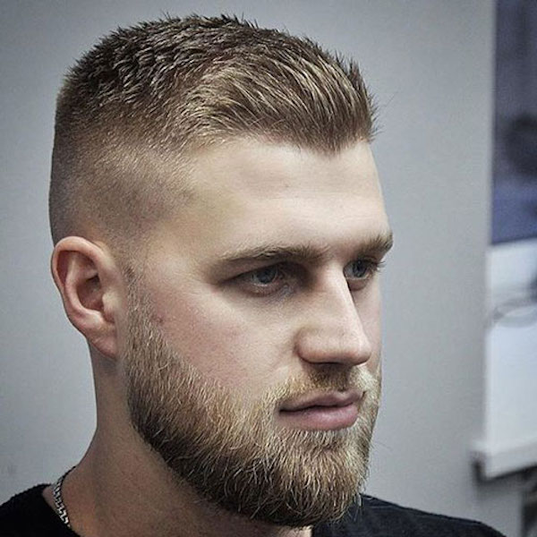 corte de cabelo masculino com barba