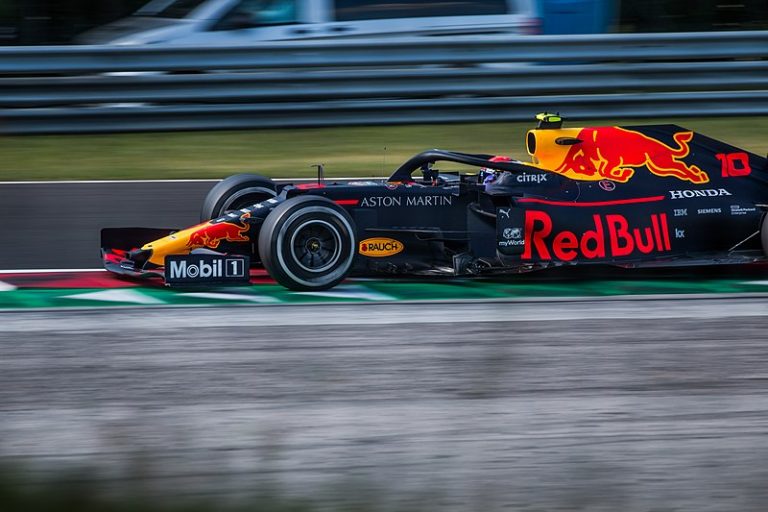 Pierre Gasly by Hungarian F1 Grand Prix