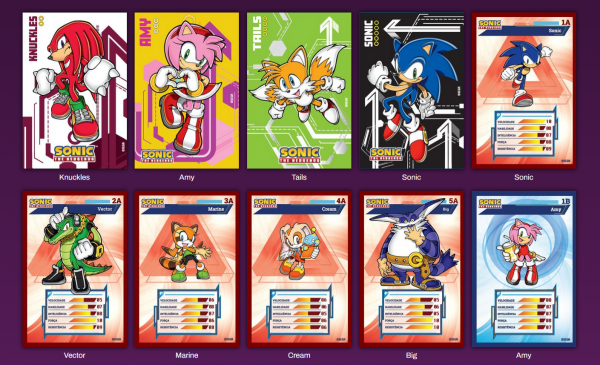 Bob's Play estreia com jogo de cartas do Sonic The Hedgehog