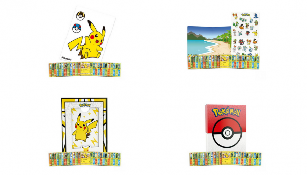 Cartas Pokémon Trading Card McDonald's Edição Especial de 25 anos de Pokémon