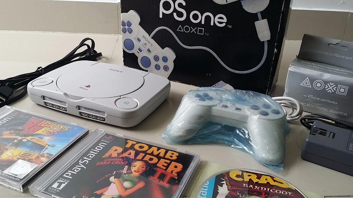 Console Playstation One - PS1 (1 controle original e 5 jogos) - Sebo dos  Games - 10 anos!