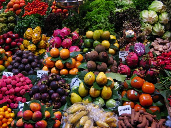 frutas e verduras