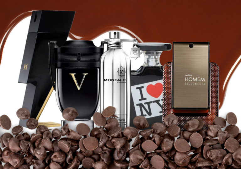 5 perfumes masculinos com chocolate