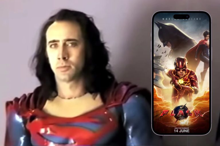 super-homem nicolas cage the flash