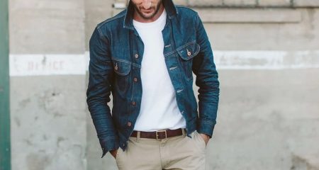 jaqueta jeans masculina