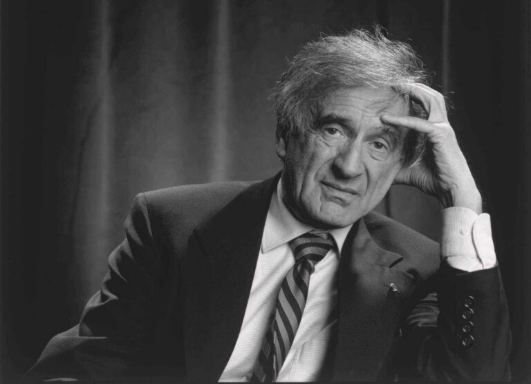 Elie Wiesel liderança solidão