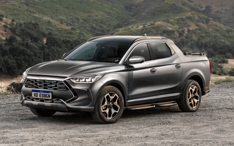 BYD apresentará picape híbrida para enfrentar a Fiat Toro
