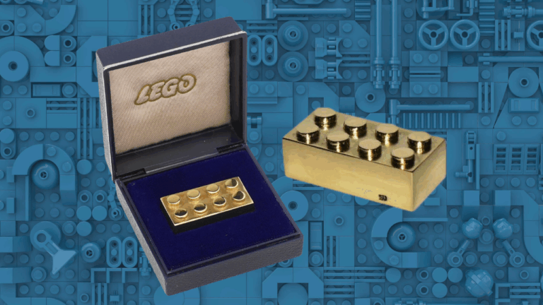 Lego, curiosidades, coleção, ouro, joias, lifestyle, colecionáveis 