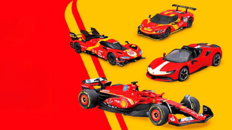 Ferrari, Coleção, Lendas Colecionáveis, Miniaturas, Ferrari Shell Racing Legends, Shell, Carros, Lifestyle
