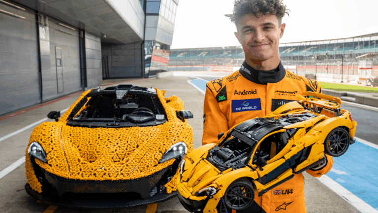 LEGO, McLaren, LEGO Technic, Lando Norris, Silverstone, Curiosidades, Corrida, Carros, Automobilismo, Esporte, Coleção