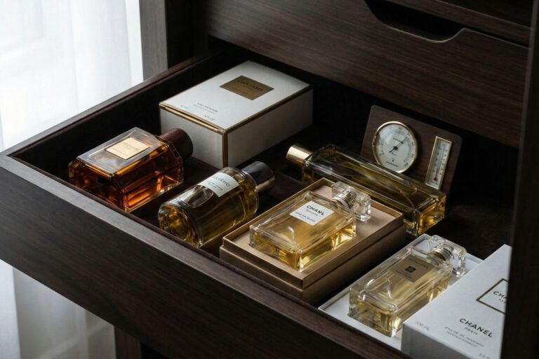 guardar perfumes